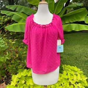 CeCe Pink Blouse